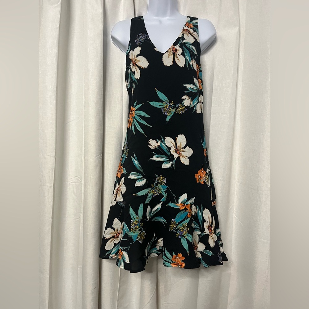 Karen Kane Women’s 100% Rayon V-Neck Midi Dress Size X-Small